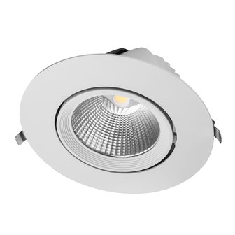 LED DOWNLIGHT Shinelite KANTELBAAR &Oslash;195 40W-4000k/Neutraal wit