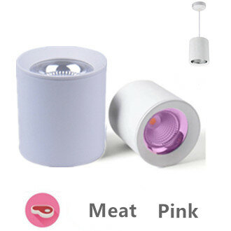 Frische Lebensmittel LED Beleuchtung Fleisch h&auml;ngend Downlight rosa 35w 3200k - wei&szlig;