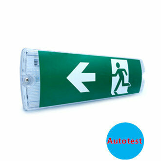 AT-autotest bulkhead LED emergency lighting 4W IP65