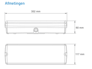 AT-autotest Schott-LED-Notbeleuchtung 4W IP65