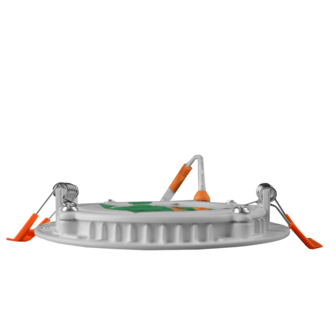 3W LED DOWNLIGHT SLIM ROUND &Oslash;75 WIT 3000K