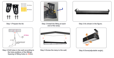 LED HIGH BAY LINEAR LICHT 50W 4000k/Neutralwei&szlig;