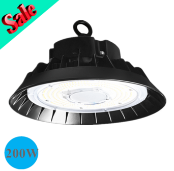 LED HIGH BAY LIGHT UFO ProBright 200w 4000k/Neutraalwit Powered by Philips 150lm/w