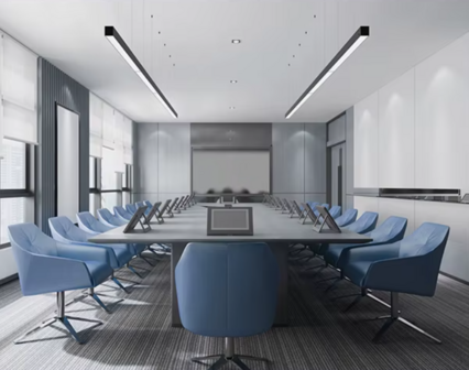 LUMI&Egrave;RE LIN&Eacute;AIRE LED 150cm 48w 3000k/warmwi - Noir