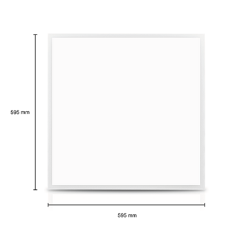 LED paneel Back-Lit ProShine 60X60CM UGR 17 30W  6000K Plug&amp;Play