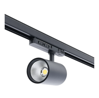 3-FASE LED RAILSPOT ROSALIN 10W-20W-30W  CCT-SWITCH  DIMBAAR  ZWART