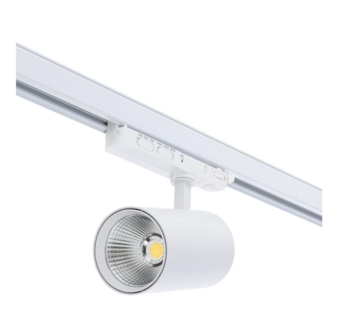 3-FASE LED RAILSPOT ROSALIN 10W-20W-30W  CCT-SWITCH  DIMBAAR WIT
