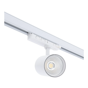 3-FASE LED RAILSPOT ROSALIN 10W-20W-30W  CCT-SWITCH  DIMBAAR WIT