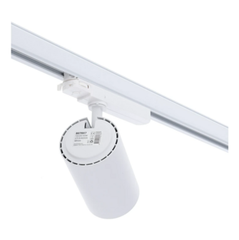 3-FASE LED RAILSPOT ROSALIN 10W-20W-30W  CCT-SWITCH  DIMBAAR WIT