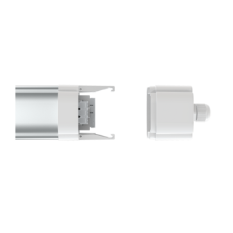 LED TRI-PROOF Aluprof 150cm 34-42-50-60W CCT SWITCH IP65 IK10 
