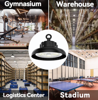 Led high bay lamp SharpBright Powerswitch 150W/120W/90W 3000k/Warmwit &ndash; Dimbaar &ndash; PHILIPS driver