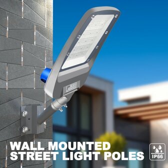 LED Straatlamp ProfLumi - Photocell Sensor - 60 Watt - 3000K - IP66 - IK10 - OSRAM Driver