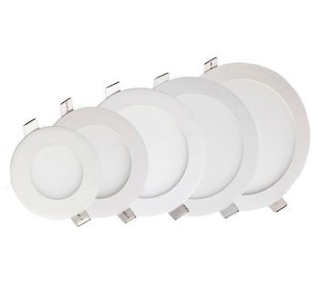 6W LED downlight inbouwpaneel rond &empty;120mm 2800k/warmwit