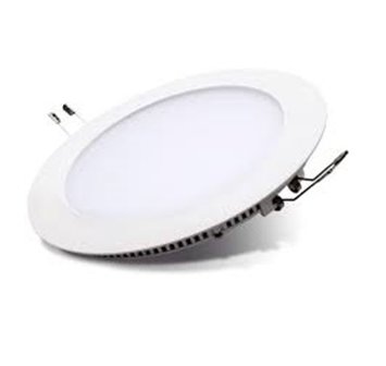 6W LED downlight inbouwpaneel rond &empty;120mm 4500k/neutraalwit 