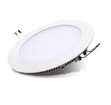 6W LED downlight built-in panel round &empty;120mm 6000k/cool white