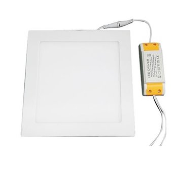 24W LED downlight built-in panel square 300x300mm 4500k/Neutral white
