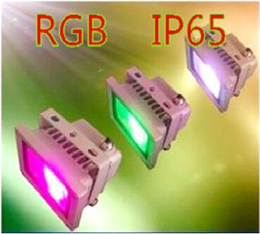 LED Floodlight RGB 30W with remote control
