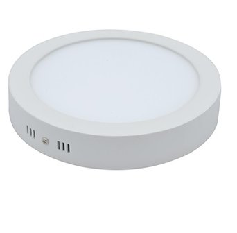 18W LED downlight surface panel round &empty;225mm 4500k/Neutral white