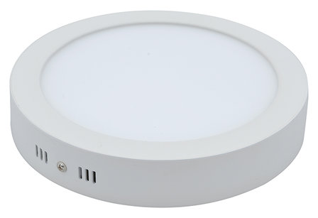 24W LED downlight surface panel round  &empty;300mm 4500k/Neutral white