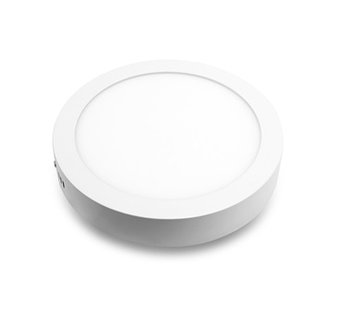 24W LED downlight surface panel round  &empty;300mm 4500k/Neutral white