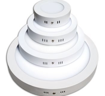 24W LED downlight surface panel round  &empty;300mm 4500k/Neutral white
