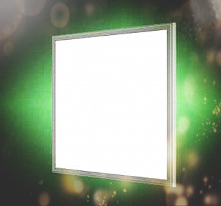 Panneau LED 36W Excellence 60x60cm cadre blanc 3000k / blanc chaud