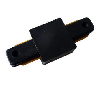 1 Phase Rail connector straight connector black