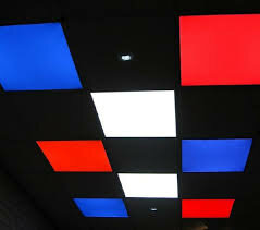 LED panel 60x60cm RGB + WWW 36w set complete