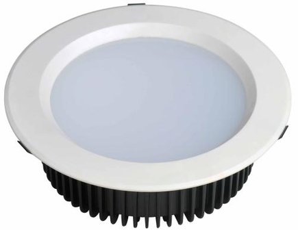 LED downlight COB prof. 9w 3000k / warm white &empty;130mm