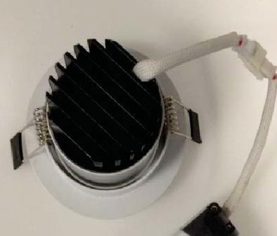 LED COB ENCASTR&Eacute; SPOT 7W 6000K / lumi&egrave;re du jour