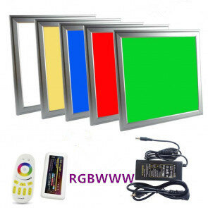 LED panel 60x60cm RGB + WWW 36w set complete