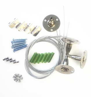 LED panel suspension set system