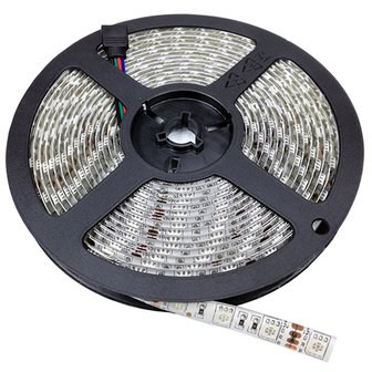 BANDEAU LED 24v SMD 5050 60 LED / m 2700k / rouleau blanc chaud de 5 m&egrave;tres * IP20
