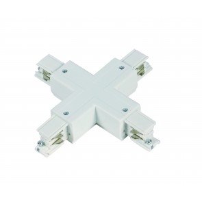 CONNECTEUR X-SHAPE 3 phases blanc