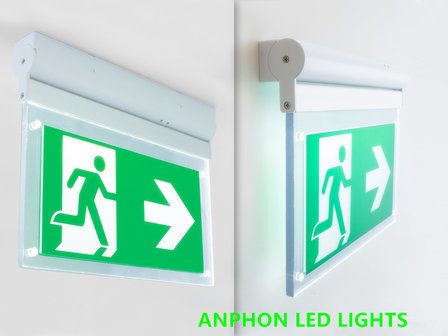 LED Emergency lighting rotatable ALN 2W * surface mounted