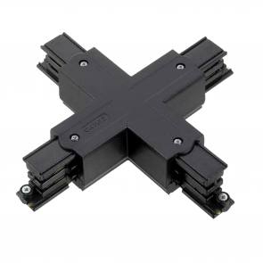 X-VORM CONNECTOR 3 fase zwart