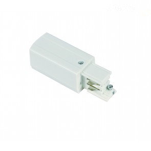 Power connector  * 3 fase rail- wit