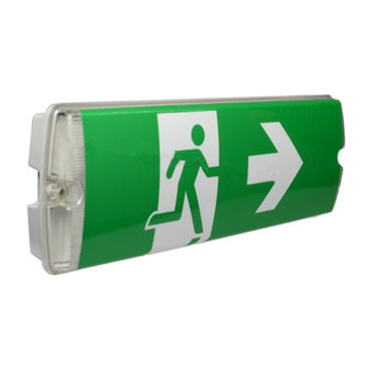 premium Led  emergency lighting 6,5W IP65 * surface-mounted