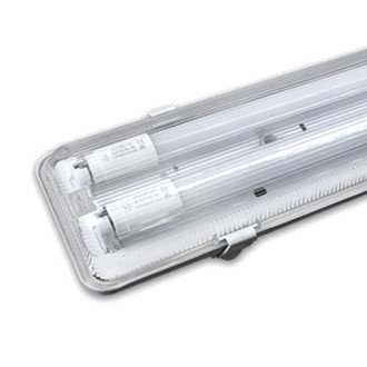 IP65 fixture T.B.V. 2X LED TL-TUBE 120CM