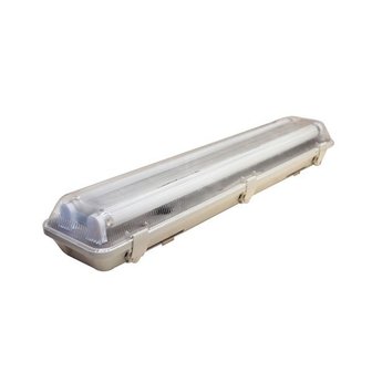 IP65 ARMATUUR T.B.V. 2X LED TL- BUIS 120CM