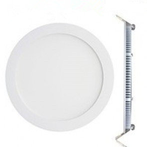 LED downlight inbouwpaneel rond Excellence 18w 3000k/warmwit incl. 1,5m netsnoer