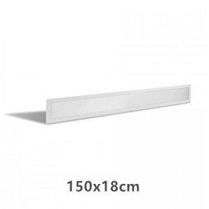 Panneau LED premium 150x18cm 32w cadre blanc 3000k / blanc chaud
