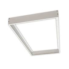 Panneau LED système de cadre en saillie 120x60cm blanc