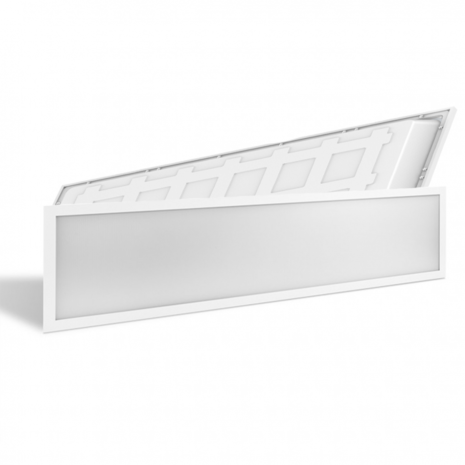 Panneau LED Direct light super 30x120cm 36w 3000k / blanc chaud * cordon d'alimentation 1.5m sans scintillement