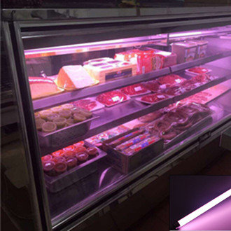 T8 LED tube 150cm 24w for butchers / meat products