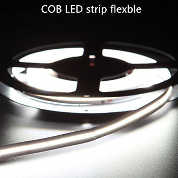 COB LED strip 24v 50w 6000k daglicht 5 meter IP20 384 Leds/m