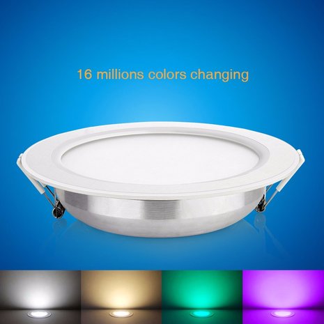 LED DOWNLIGHT RGB + CCT 12W Multikleur + Dual White (2700K - 6000K)