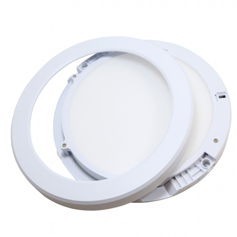 LED IN- EN OPBOUW DOWNLIGHT 15W DIMBAAR + CCT Ø220MM