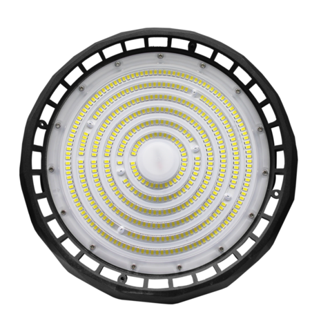 LED Hallenstrahler UFO lampe super bright 150w 5000k/Tageslicht Flimmerfreier -Trafo  *120°