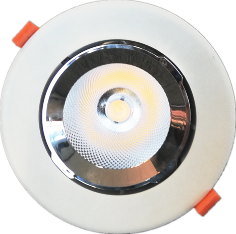 LED downlight COB premium kantelbaar 30w 3000k/Warmwit